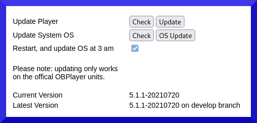 Update Dashboard Utilities