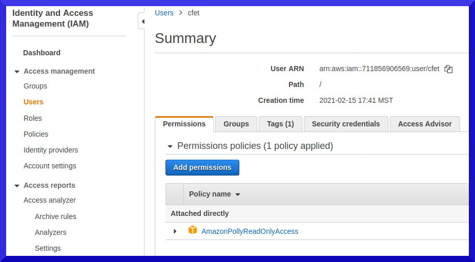  AWS Management Console 